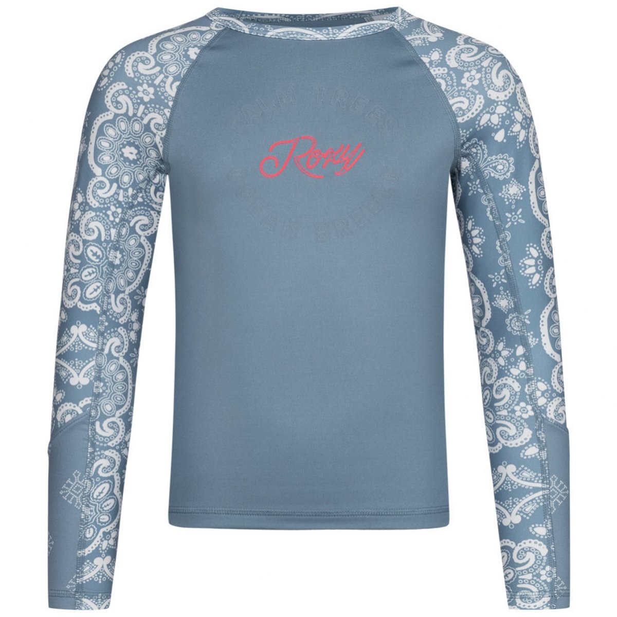 Roxy Jr Aloha Ls Kinder UV-bescherming T-shirt 164 Blauw