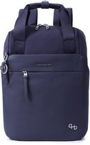 Hedgren RAPPU – Rugzak 15" – Laptopvak – RFID-bescherming – Regenhoes geïntegreerd – Smart Sleeve – Waterafstotend gerecycled materiaal – 13,5 L – Peacoat Blau