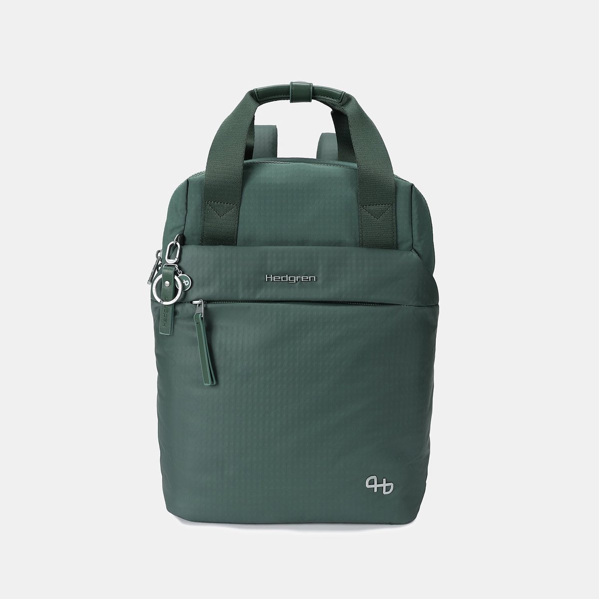 Hedgren RAPPU – Rugzak 15" – Laptopvak – RFID-bescherming – Regenhoes geïntegreerd – Smart Sleeve – Waterafstotend gerecycled materiaal – 13,5 L – Zwart