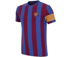 COPA - FC Barcelona Captain Retro T-Shirt - Heren - Blauw - Rood - XL