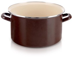 Orion Brown Serie - Geëmailleerde Pan - 32 cm - 11,5 L - Ergonomische Handvatten