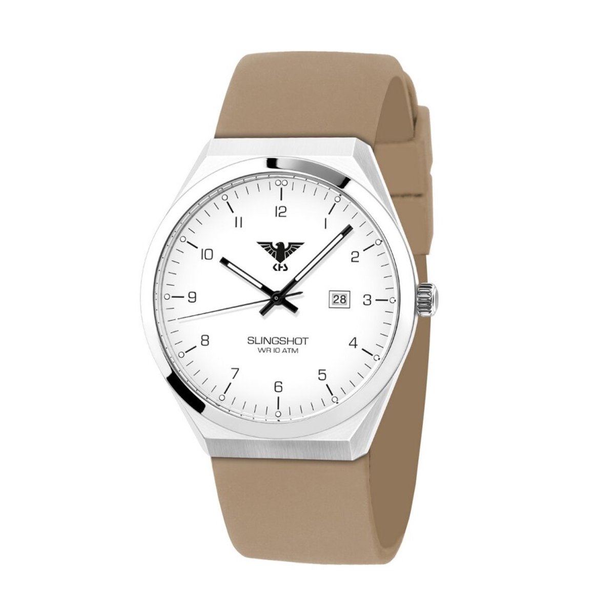 KHS - KHS.SLIS.ST - Polshorloge - Heren - Kwarts - SLINGSHOT Steel
