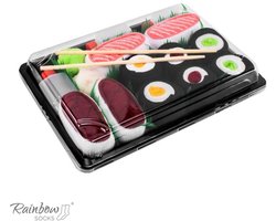 Rainbow Socks - Sushi Sokken - 5 Paar - Katoen - Grappig Cadeau
