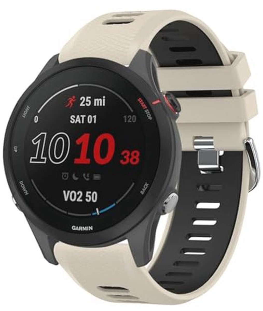 Siliconen sportarmband 22 mm Quick Release voor sporthorloges