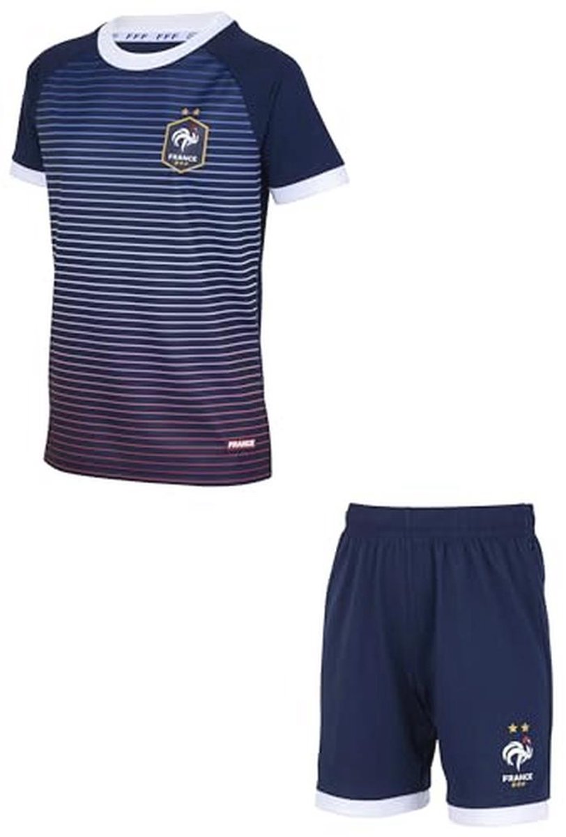 Korte Broek Set voor Voetbalfans - Officiële Kleding van het Franse Voetbalteam