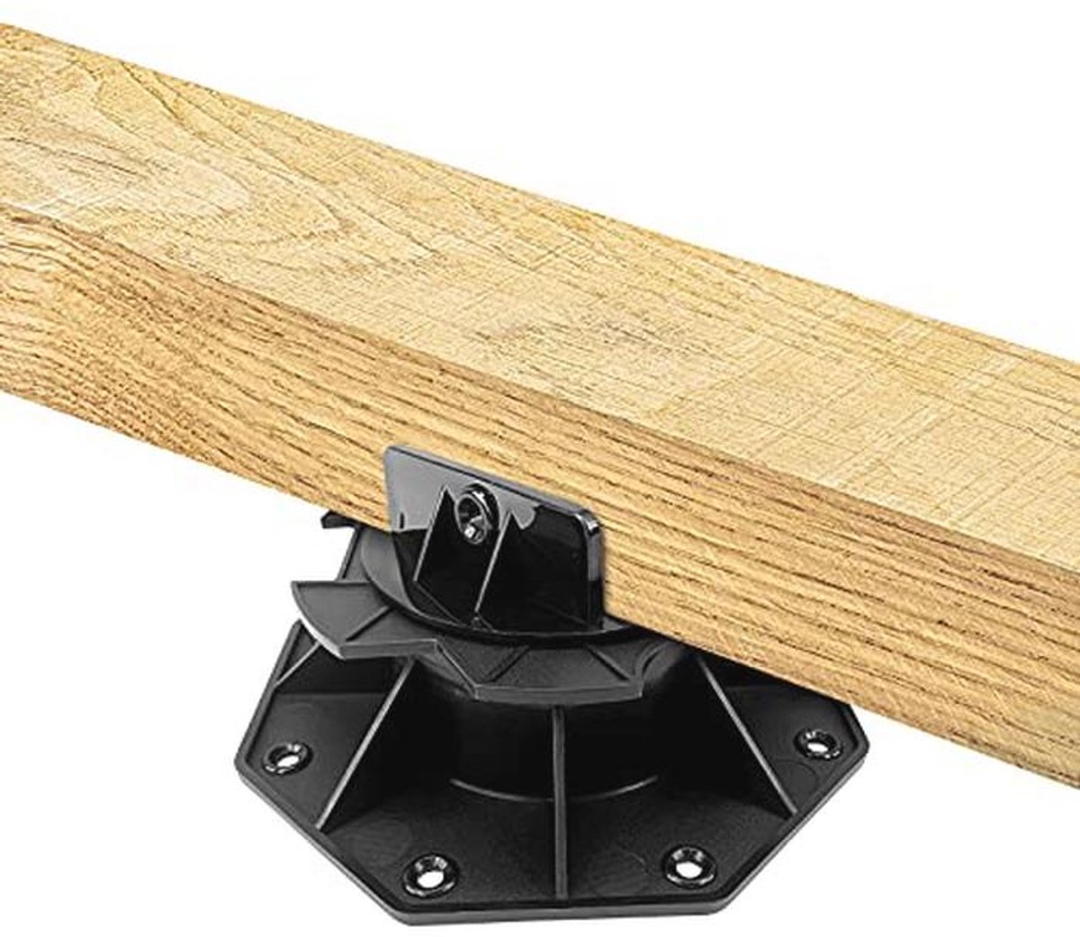 Verstelbare Stelpoten voor Terras en Onderbouw - 20 Stuks, Hoogte 60-140 mm