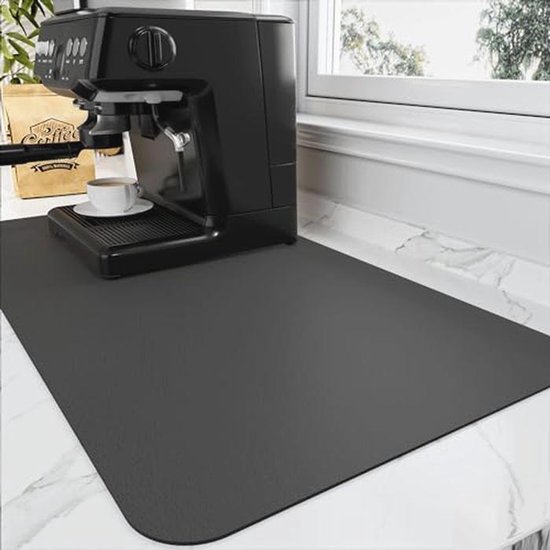 Ibenzoa® Afdruipmat voor de keuken, opvouwbaar en hittebestendig met