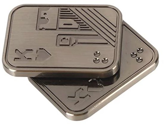 Metalen Fidget Slider voor Stress Relief en Concentratie – Draagbaar Kantoor- en Gezins Speelgoed