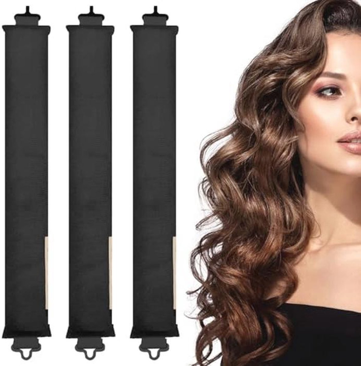 Heatless Hair Curlers voor Prachtige Krullen zonder Hitte