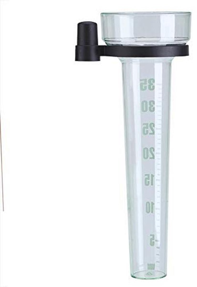 Professionele Regenmeter voor Tuin en Outdoor - Nauwkeurige Neerslagmeting met Houder en 35 mm Capaciteit