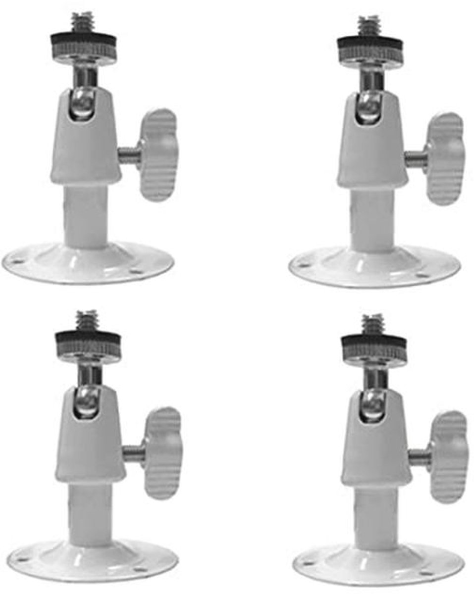 Metalen Camera Beugel Mount Pack van 4 voor Indoor/Outdoor Beveiliging