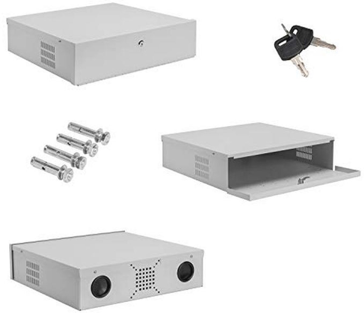 Afsluitbare DVR NVR CCTV Kluis - Veilige Bevestiging voor Beveiligingssystemen