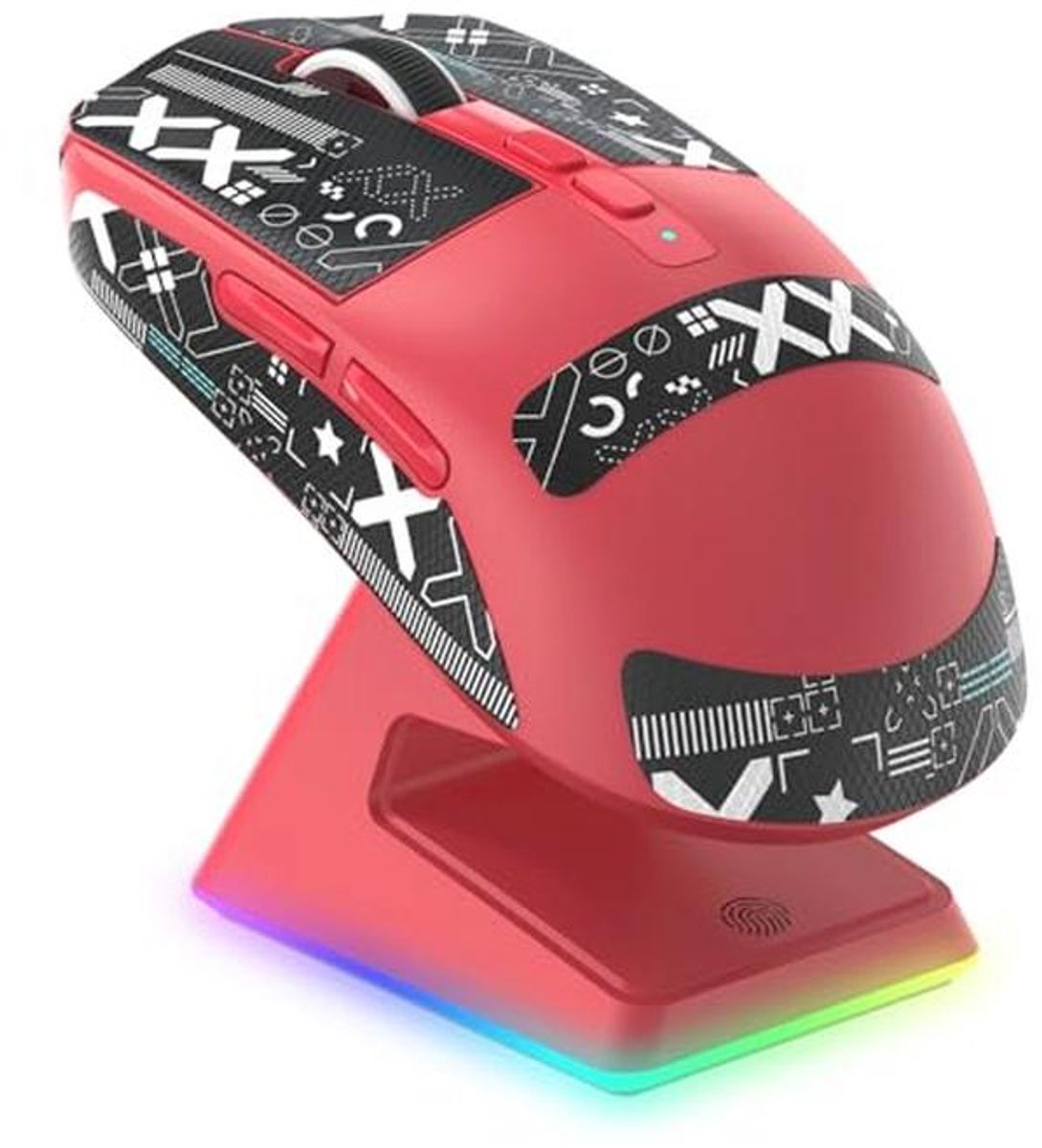 Superlight Draadloze Gamingmuis met Oplaadstation en 26000 DPI