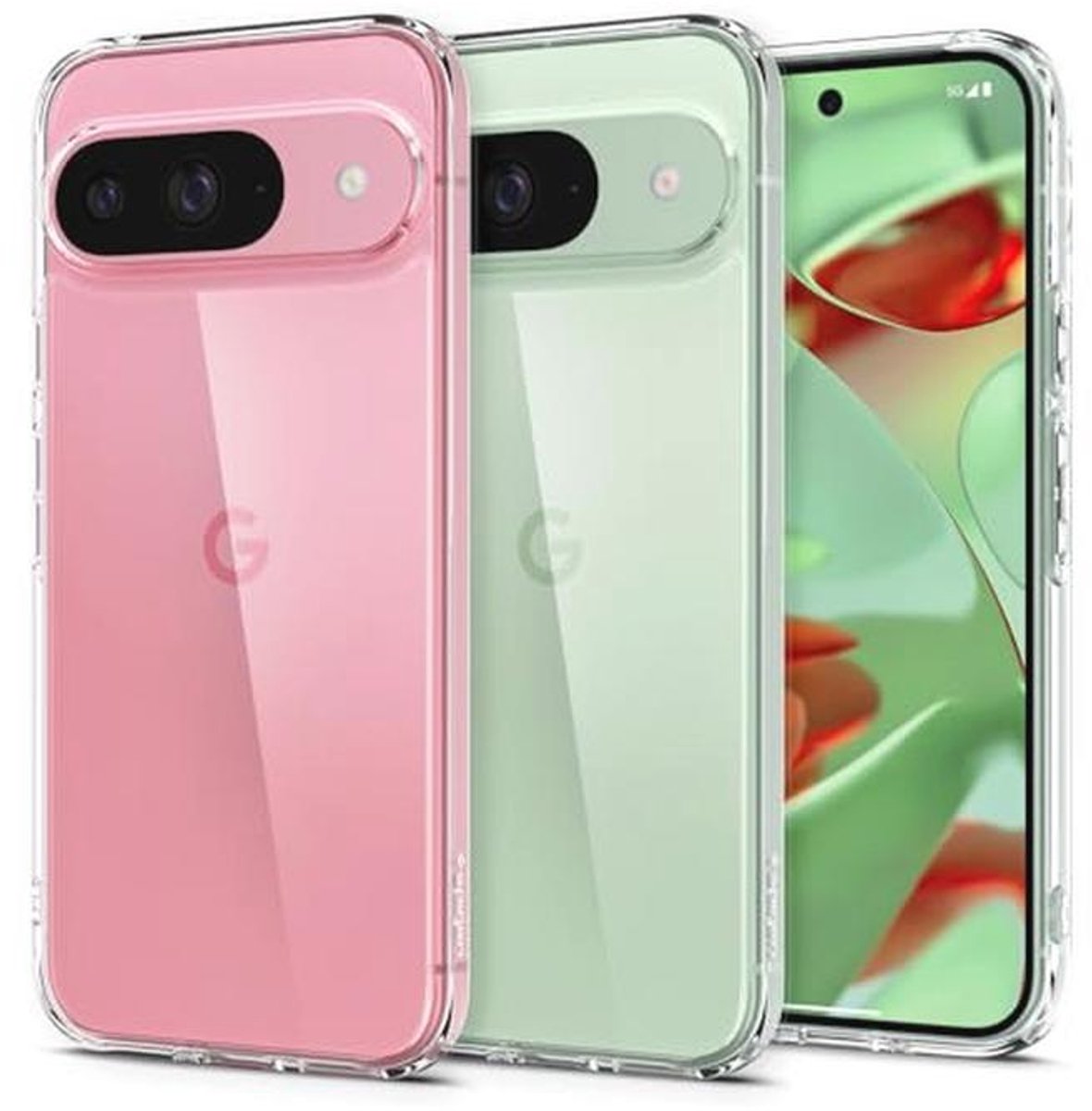 Ultra Hybrid Hoesje voor Google Pixel 9 en Pixel 9 Pro - Kristalhelder