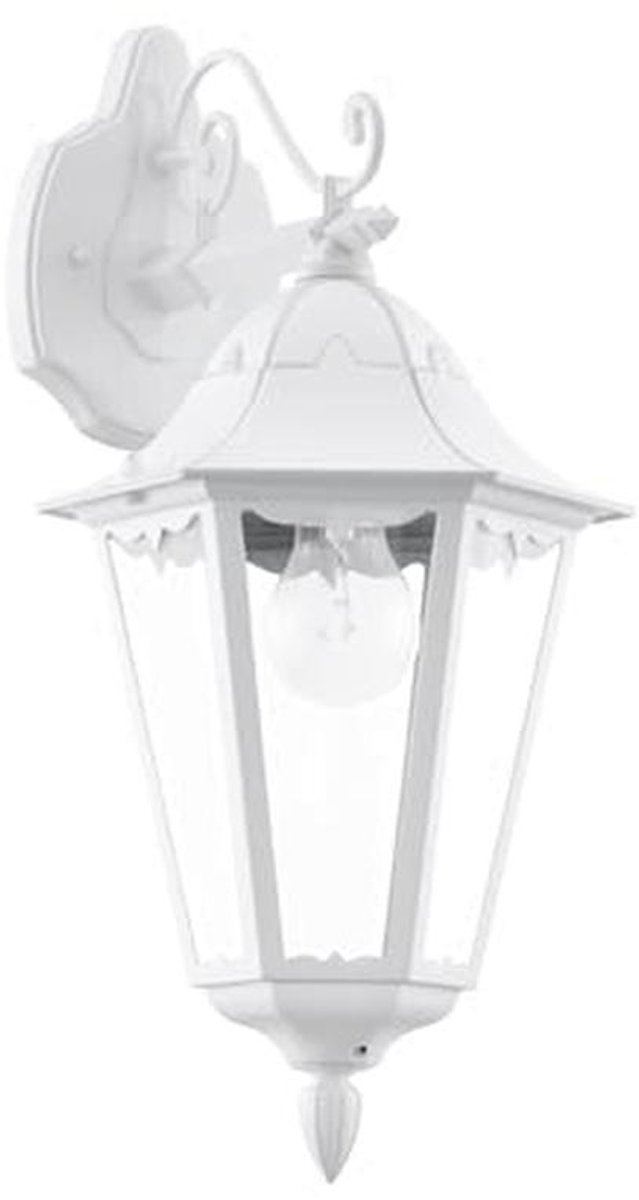 Buitenwandlamp met Bewegingsmelder, E27 Fitting, Spatwaterdicht IP44, Wit