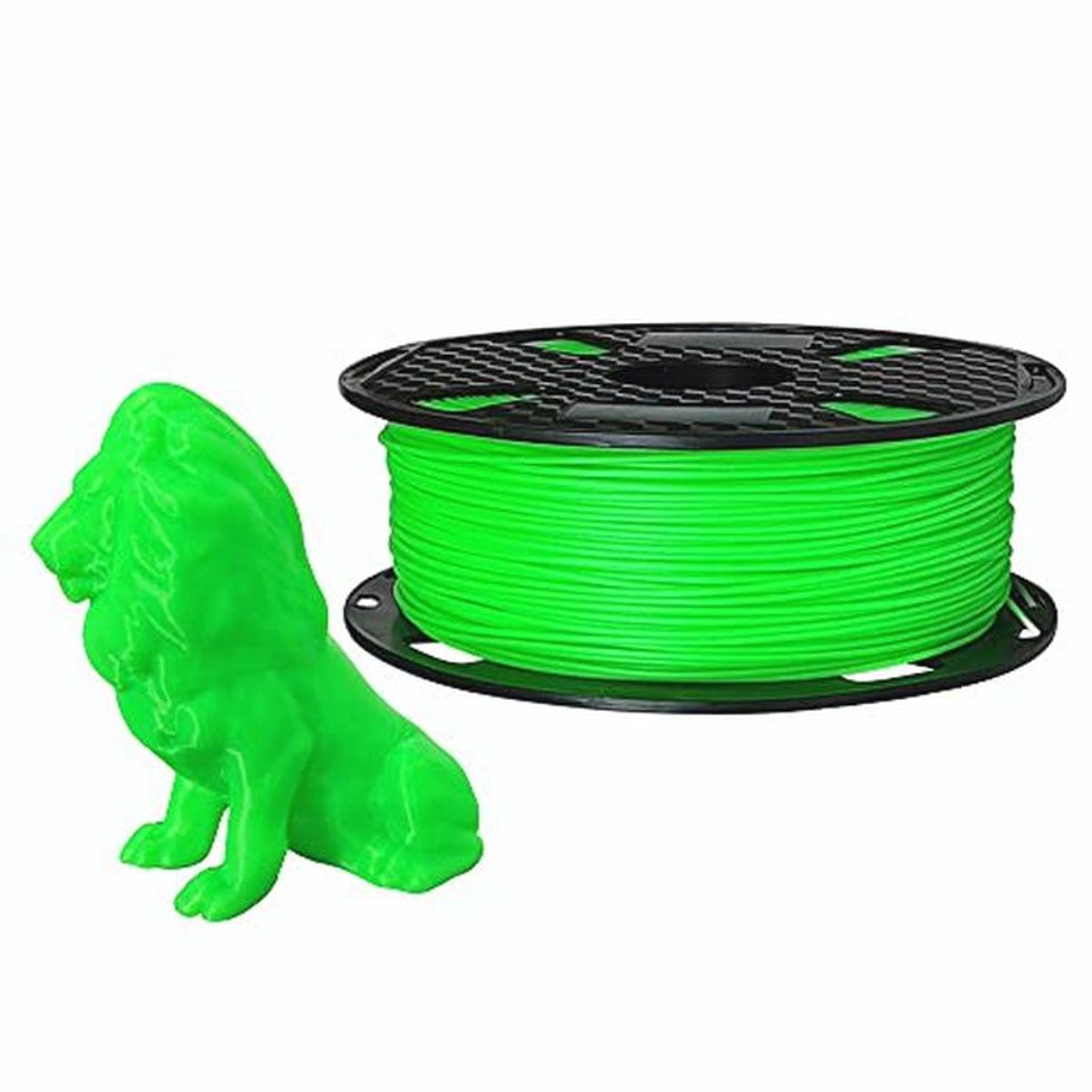 Fluo Groen PLA MAX Filament 1.75mm - 1KG 3D Printen Materiaal - Sterker en Taai