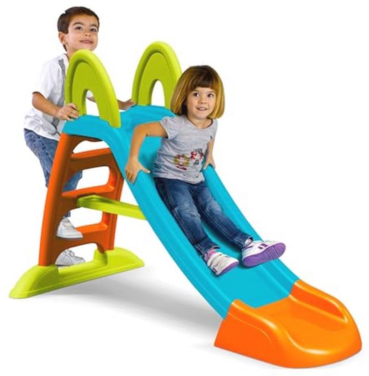 Kleurrijke Glijbaan voor Kinderen - Speelgoed voor Buiten