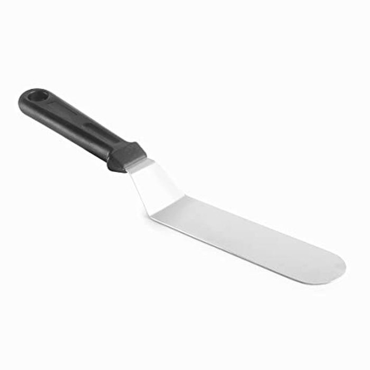 Ergonomische Hoekspatel van Roestvrij Staal - 24 x 4 cm - Vaatwasmachinebestendig