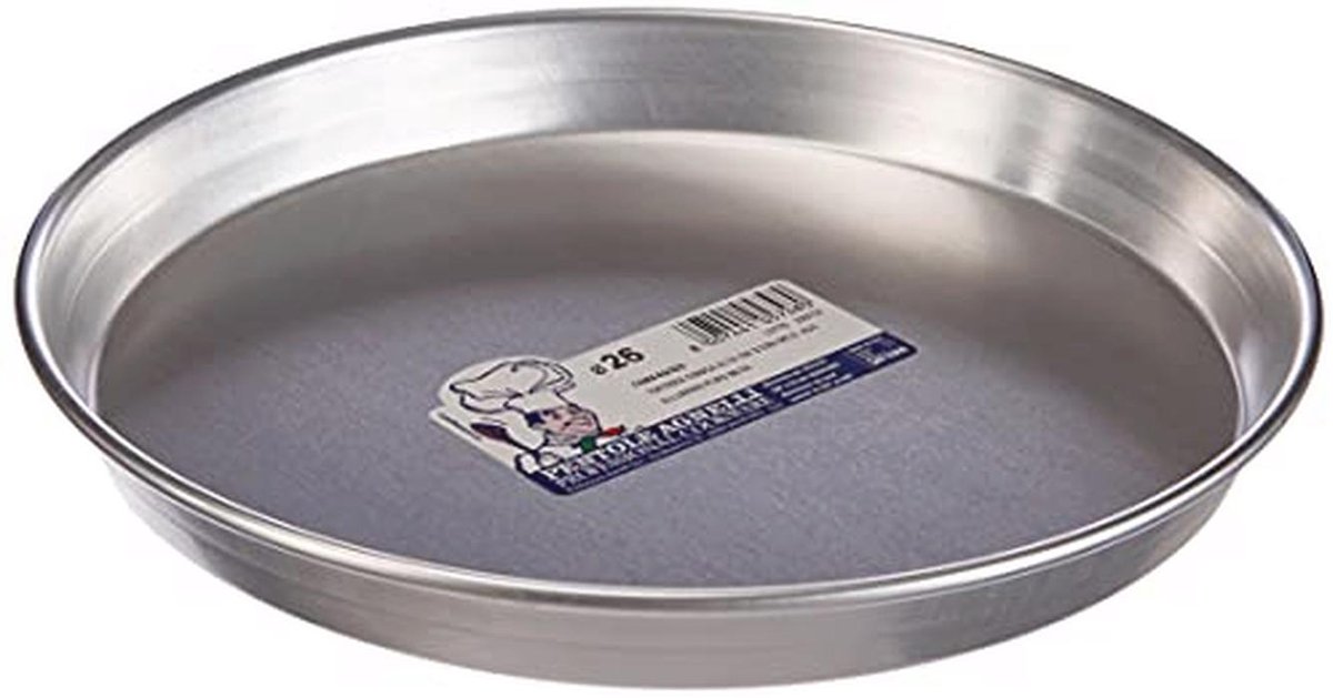 Conische cakevorm aluminium 26 cm met rand voor perfecte taarten