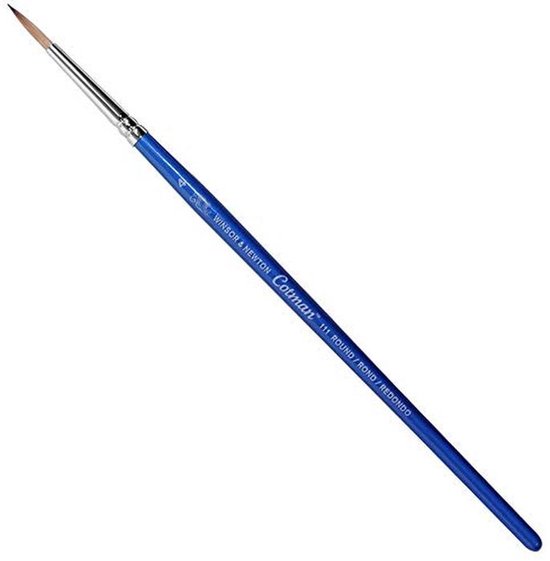 Winsor & Newton Scepter Gold II Aquarelpenseel – Sleper Rigger, Nr. 3, 2 Mm, Lange Steel, Marterhaar/synthetisch, Hoge Verfcapaciteit