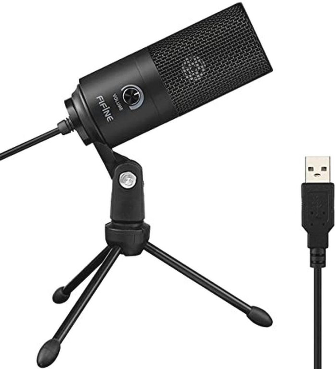 Condensator USB Microfoon voor PC en Mac - Studio Kwaliteit Opname voor Streaming en Podcasting
