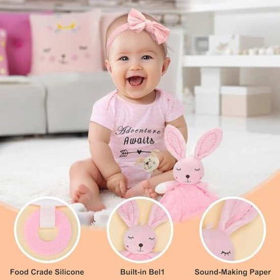 Baby Shower Geschenken voor Meisjes - 27-delige Set met Essentiële Musthaves van Merkloos — afbeelding 3