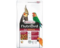 NutriBird G14 Tropical - Extruded Pellets for Large Parakeets - 3 kg Versvoeding
