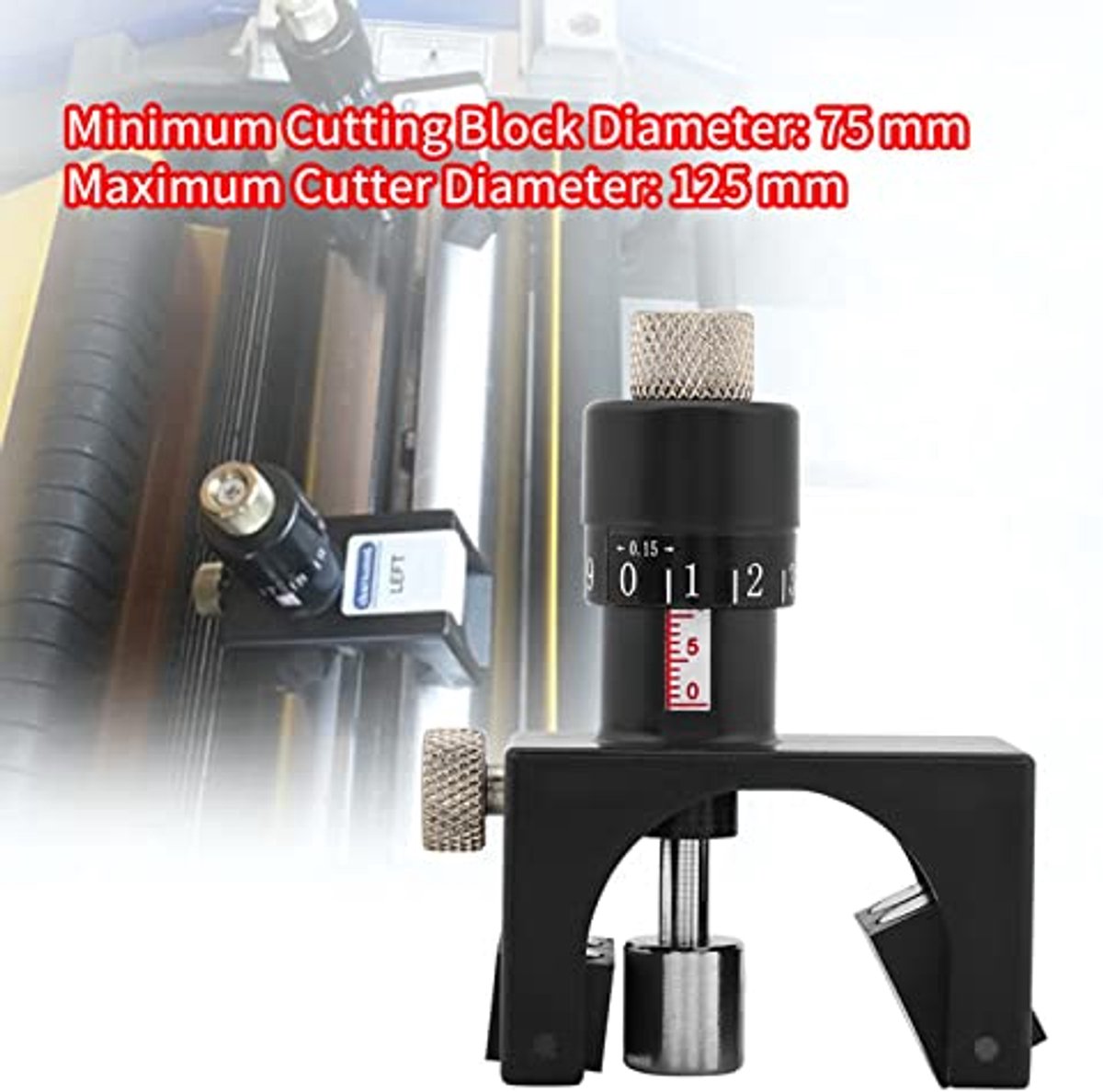 Schaafmes-instelmal Schaafmes-afsteller Magnetische schaafmes-instelmal-meter-insteller Past op de meeste schaafmessen, perfecte uitlijning, 2 mallen + 1 houten doos