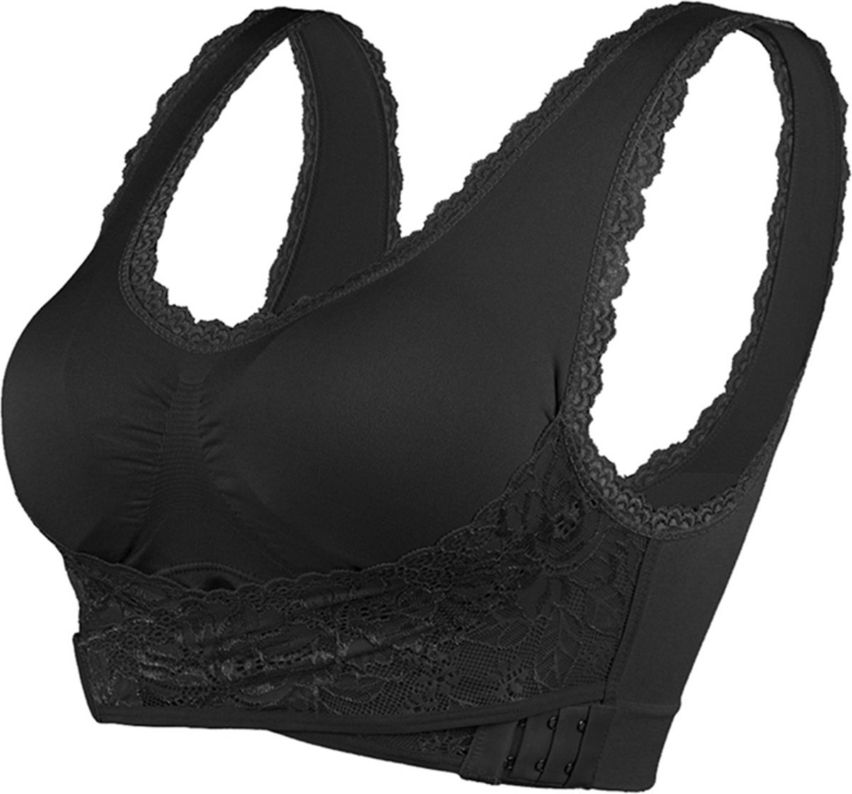 Push Up BH - Maat L - Comfortabele Sporttop - BH - Sport BH - Ondergoed - Sport BH Dames - Lingerie - BH Dames - Naadloos - LOUZIR