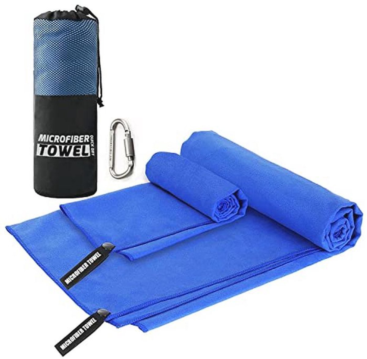 Sneldrogende Microvezel Reis- en Sporthanddoekenset - Compact, Licht en Super Absorberend