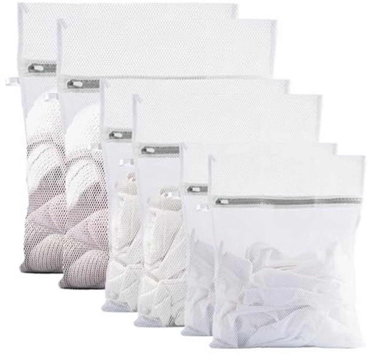 Waszakken voor wasmachine - Set van 6