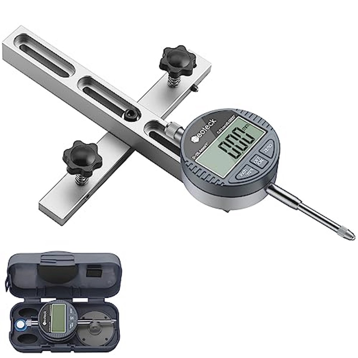 Digitale Meetklok voor Tafelzagen en Werkplaatsmachines - Precisie Metingen en Uitlijning