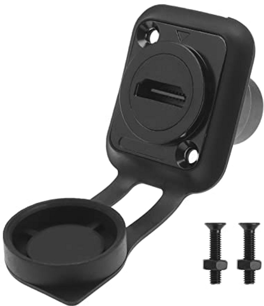 HDMI 2.0 Panel Mount Connector - Vrouwelijke naar Vrouwelijke Koppeling Adapter