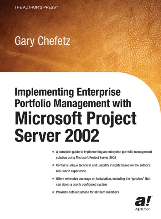 Implementing Enterprise Portfolio Management with Microsoft  ... - cover