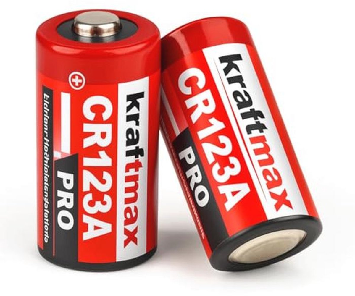 CR123A Pro Lithiumbatterijen 3V - Krachtige Energie voor Zaklampen, Camera's en Alarmsystemen