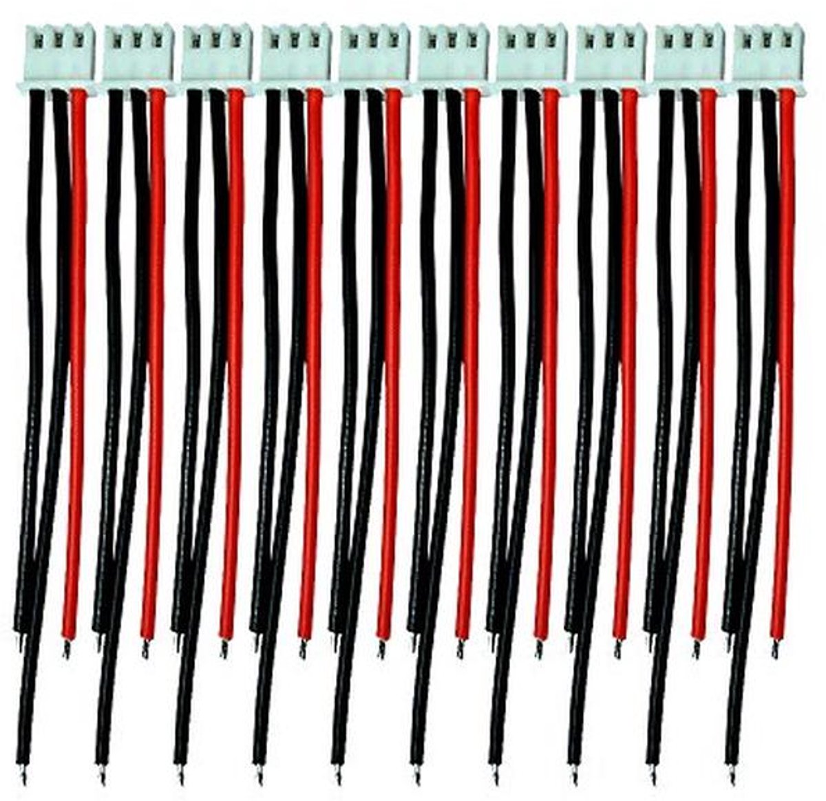 Batterij Balance Ladegerät Silikon Kabel 3-Pins JST XH Stekker voor RC Lipo 2S