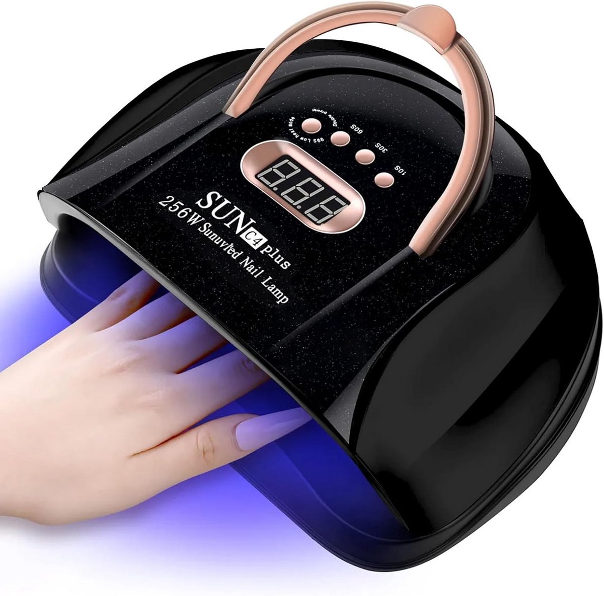 Professionele UV LED Gellak Droger 280W met 4 Timers, Sensor en LCD Display