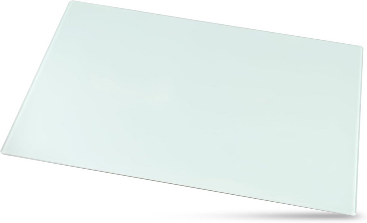 Rechthoekige Snijplank van Gehard Glas met Antislip Keukenplaat