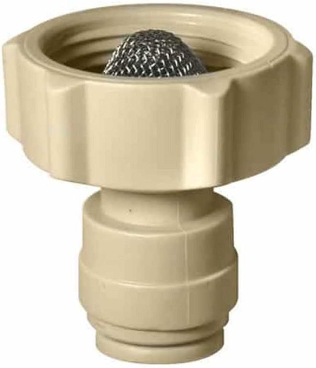 Verbindingsstuk voor vernevelaar kraan beige