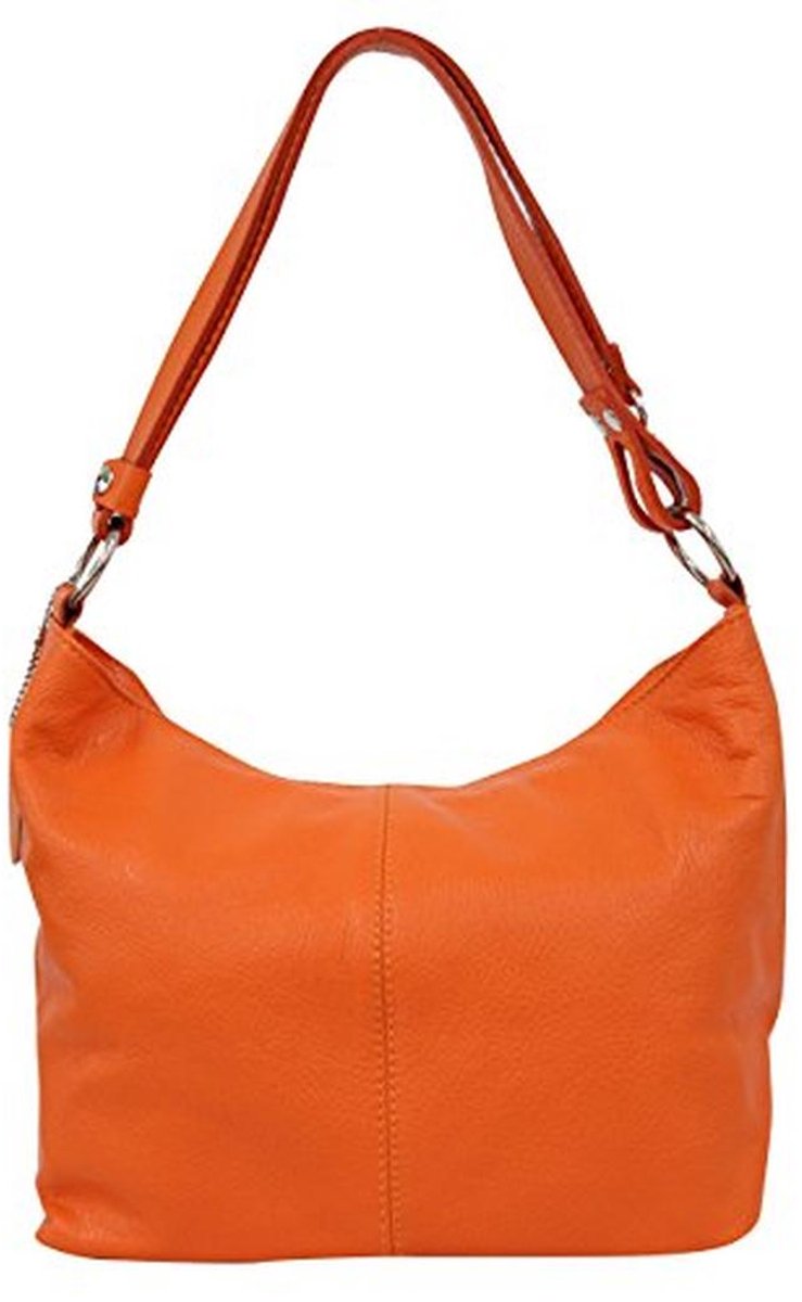 Italiaanse leren handtas voor dames - schoudertas, hobo tas