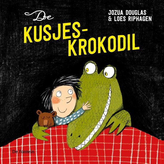 De kusjeskrokodil - cover