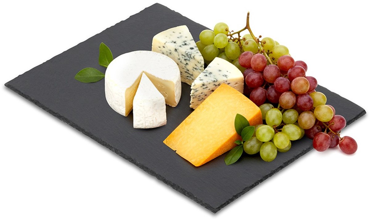 Dienblad Steen Leisteen Rechthoekige 40x30 cm - Serveer Plateau - Serveerplateau