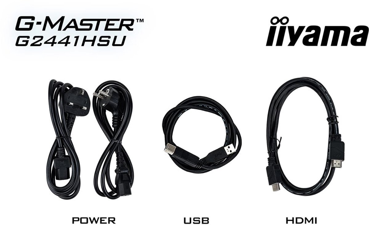 iiyama G-Master G2441HSU-B1 Black Hawk - 24 inch - Full HD - afbeelding 3