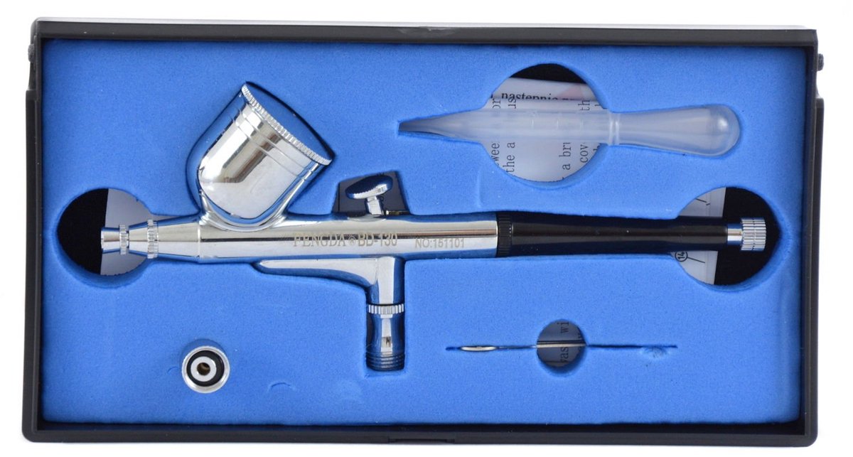 Fengda BD-130 Aerograaf met 0,3mm spuitmond - Precisie voor modellenbouw