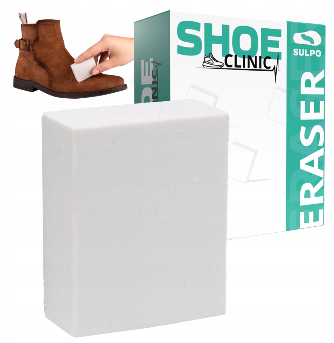 Gummetje voor Schoenen: Suède, Nubuck & Zolen Reinigen