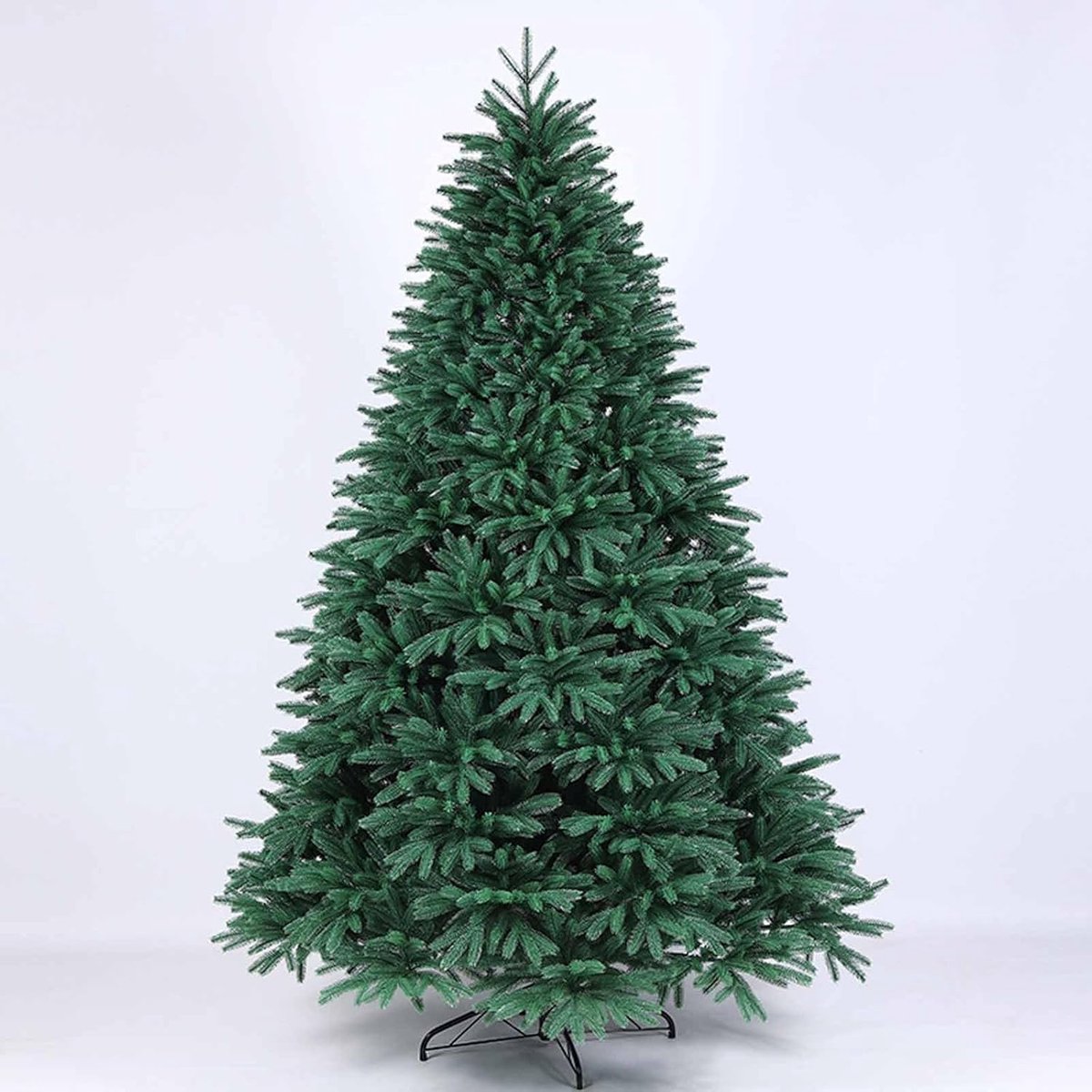 Luxe Kunstkerstboom 150 cm – Volle, realistische kerstboom met vlamvertragende PE-takken, stevige metalen standaard, eenvoudig op te zetten, perfect voor thuis, op kantoor en op feestjes