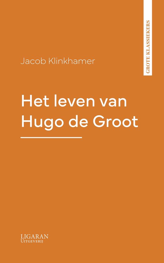Het leven van Hugo de Groot - cover