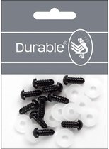 Veiligheidsogen 10mm, 10 stuks = 5 paar, zwart