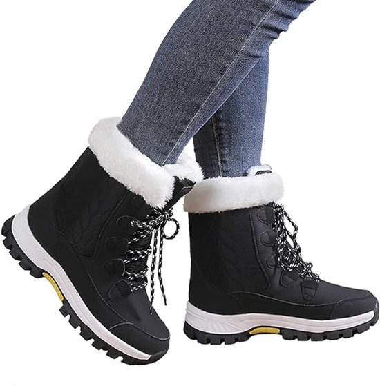 Dames Be Lenka Snowfox barefoot sneeuwschoenen, bruin