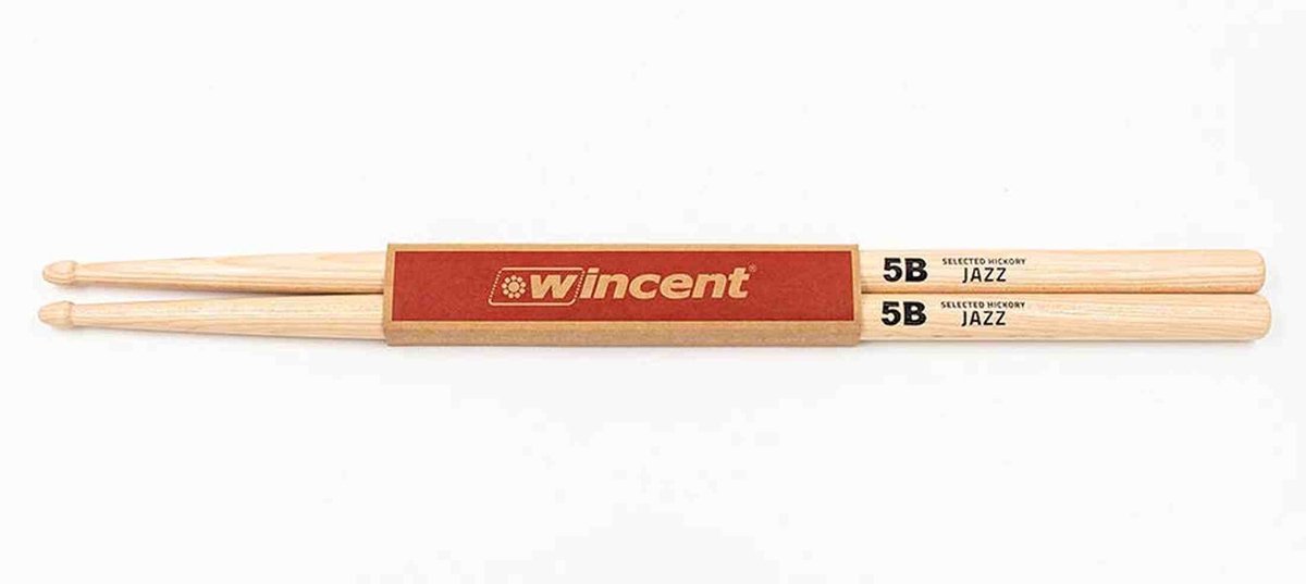 Wincent W-5BJ drumstokken 5B Jazz